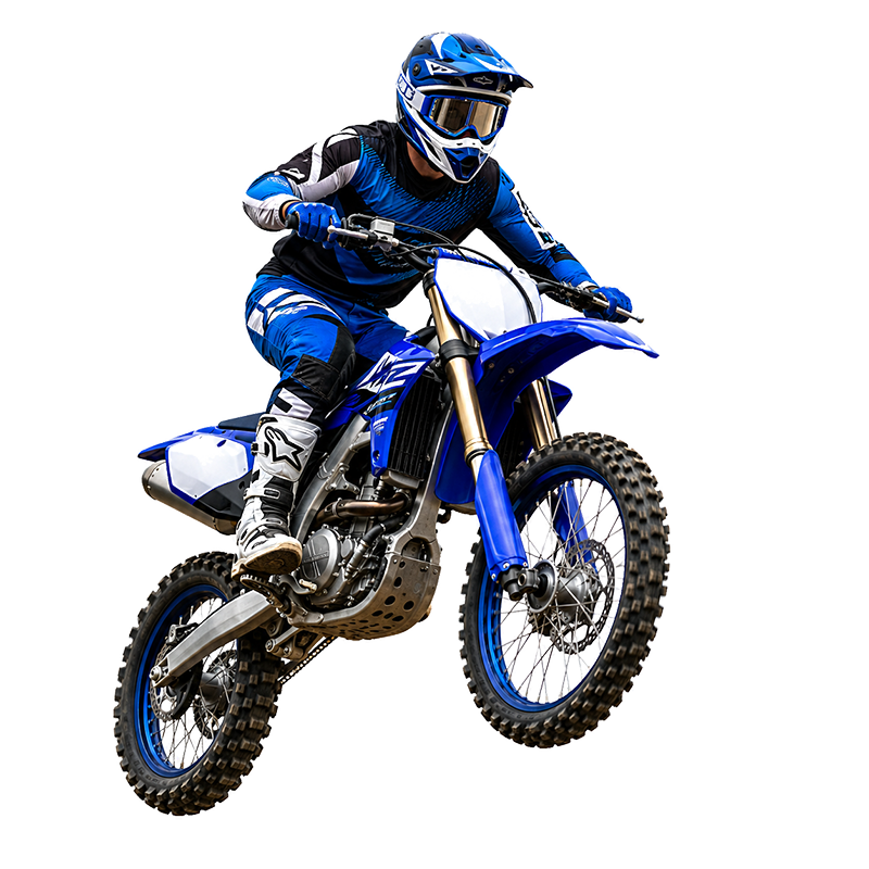 Moto cross niebieski 55